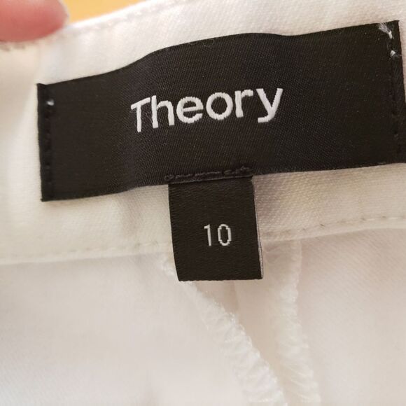 White Theory Easy Capri Pants | Size 10 - Picture 4 of 6